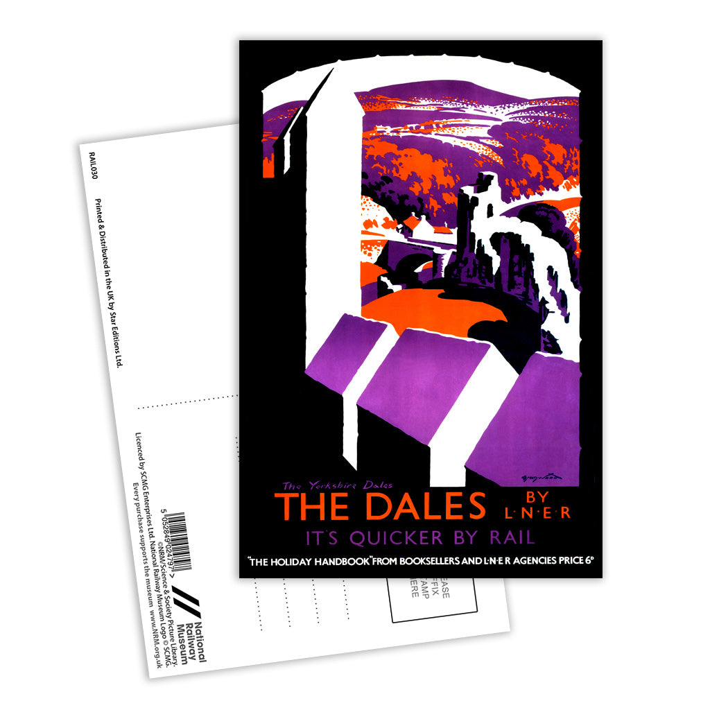 The Dales by LNER Postcard Pack of 8