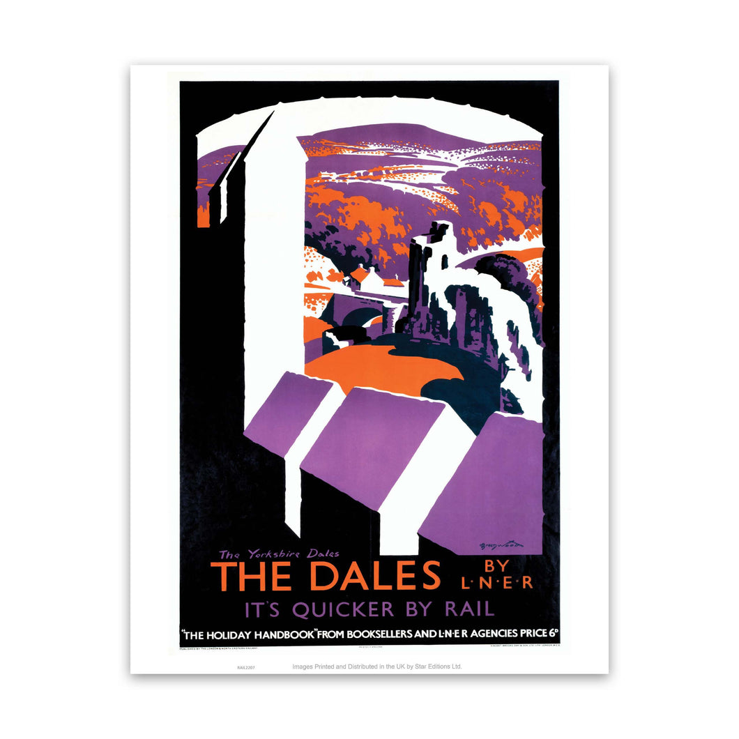 The Dales by LNER Art Print