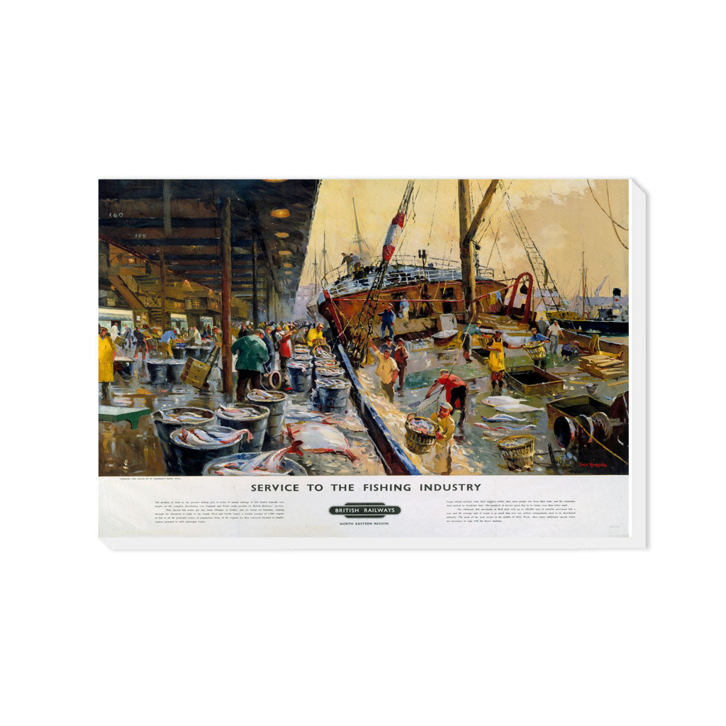 Service to the Fishing Industry - Canvas