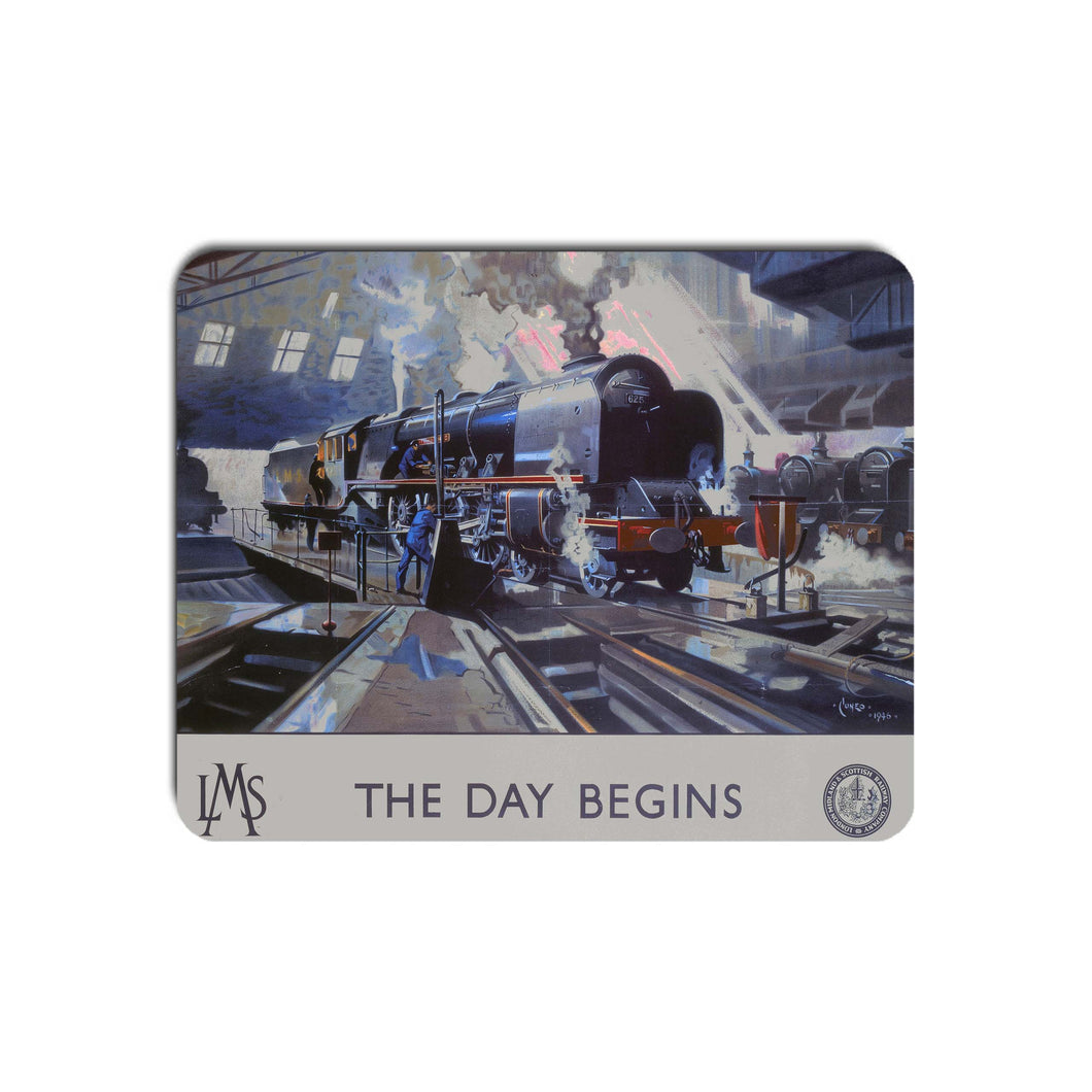 The Day Begins LMS Engine - Mouse Mat