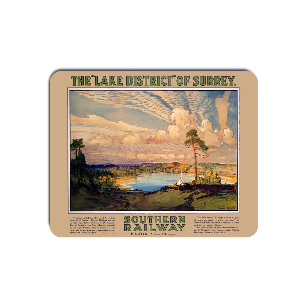 The Lake District of Surrey - Mouse Mat