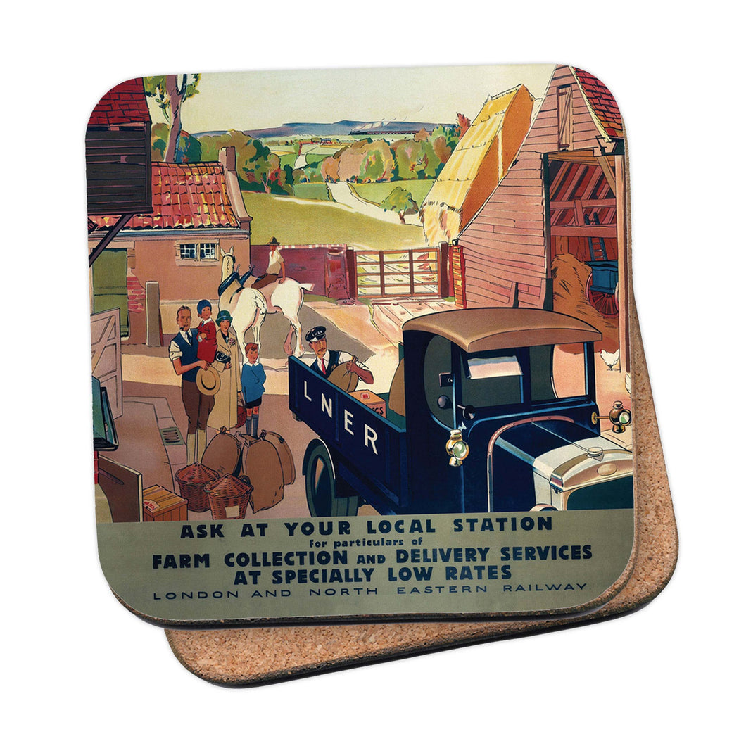 LNER Farm Collection and Delivery Service Coaster