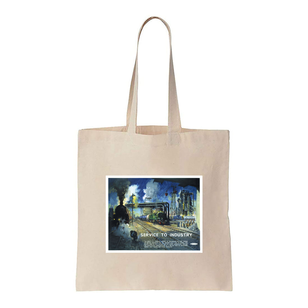 Service to Industry - Billingham-on-Tees - Canvas Tote Bag