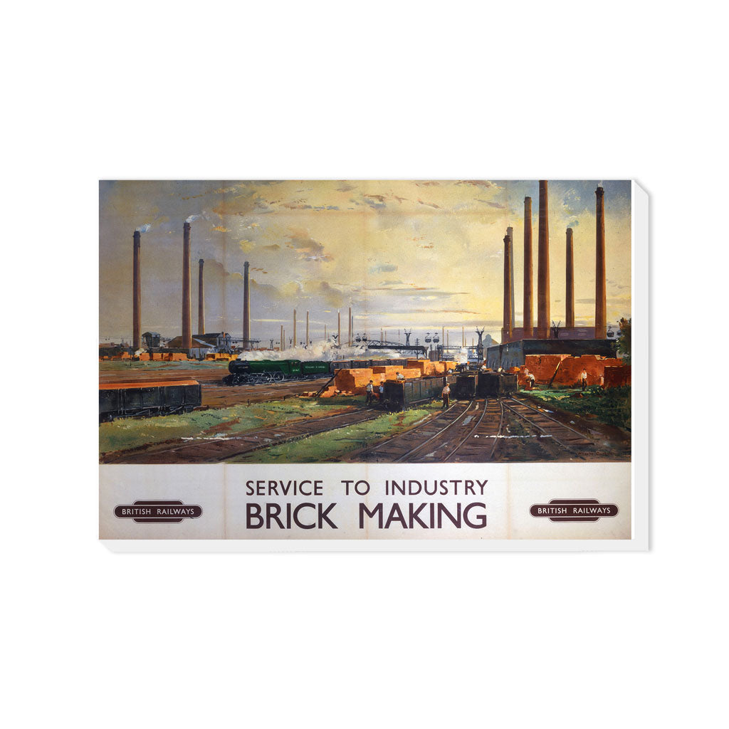 Service to Industry - Brick Making - Canvas