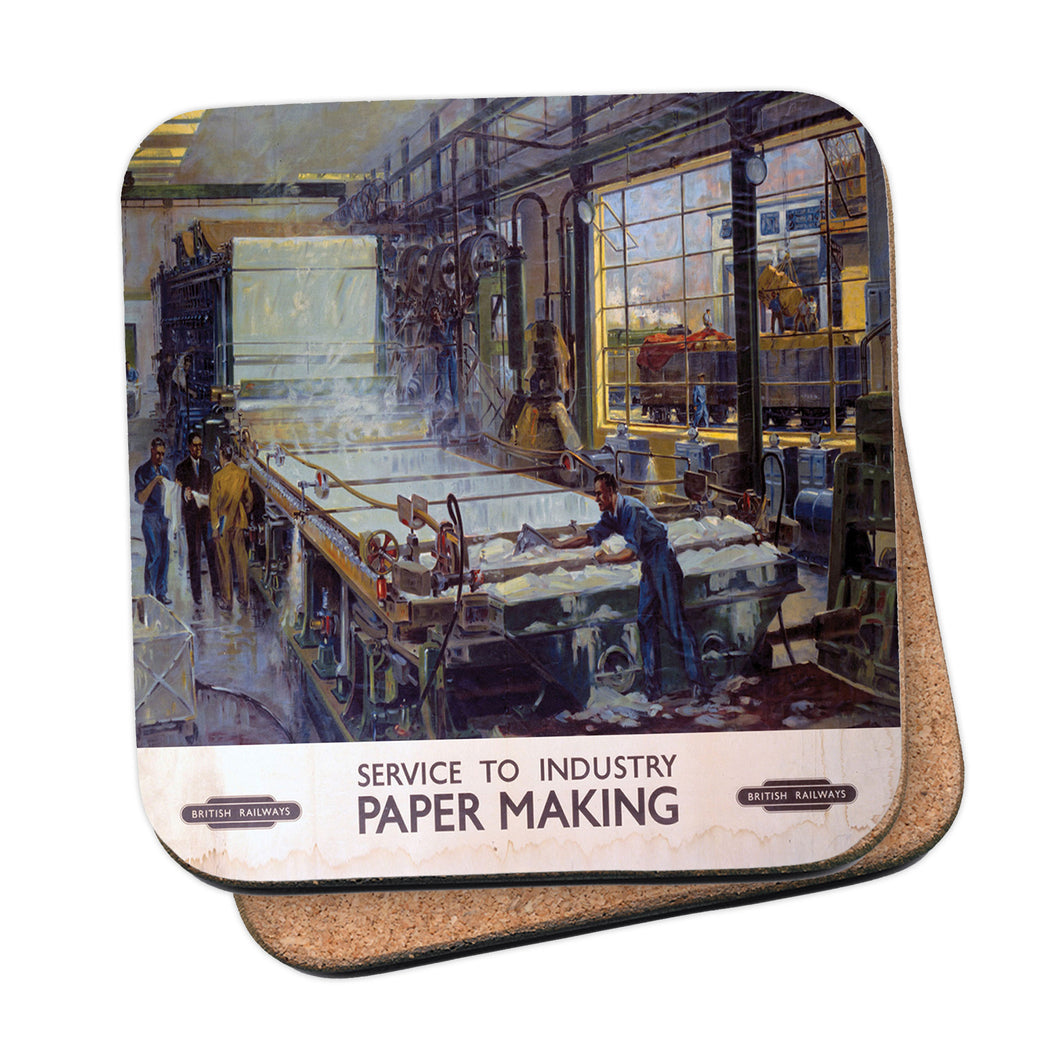 Service to Industry - Paper Making Coaster