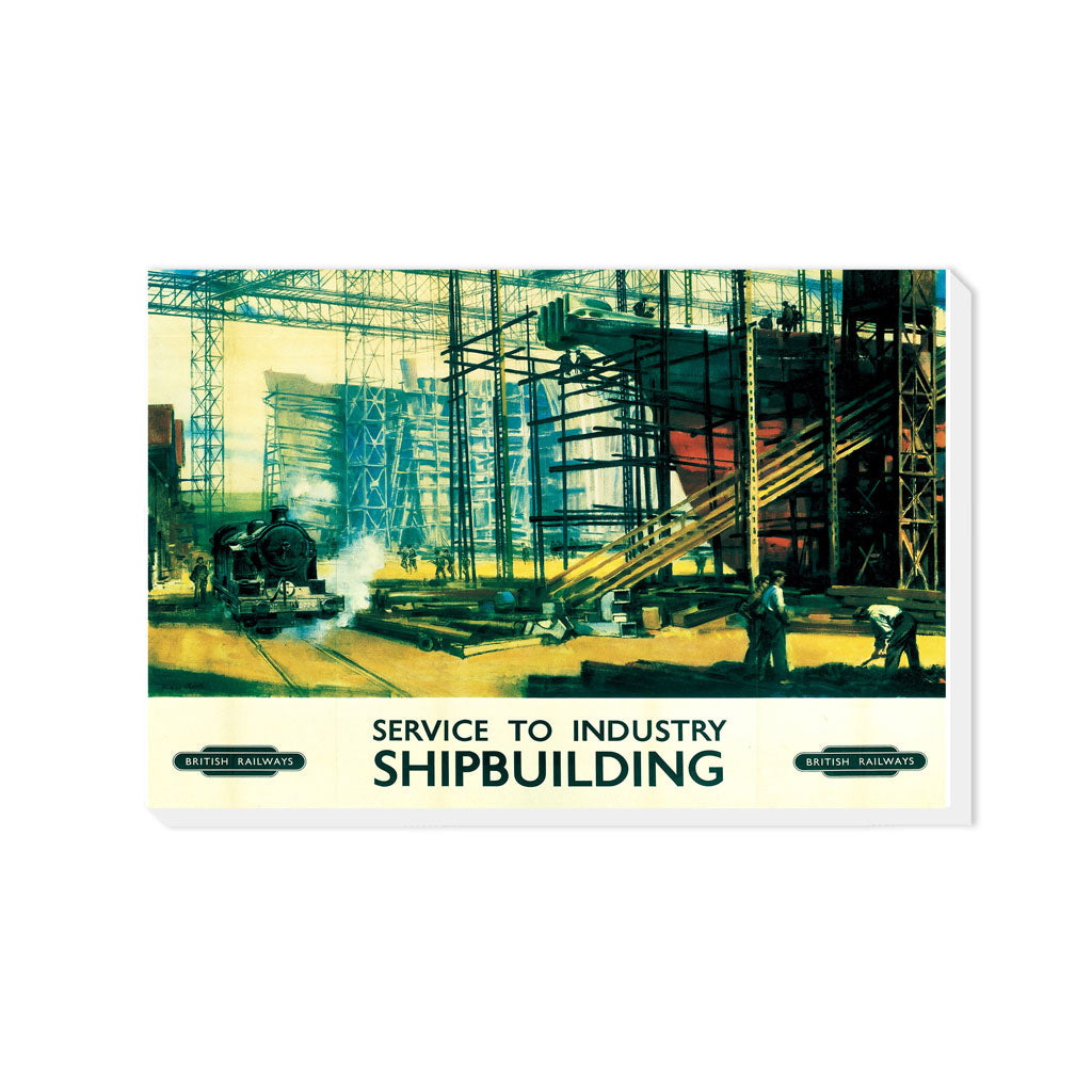 Service to Industry - Shipbuilding - Canvas