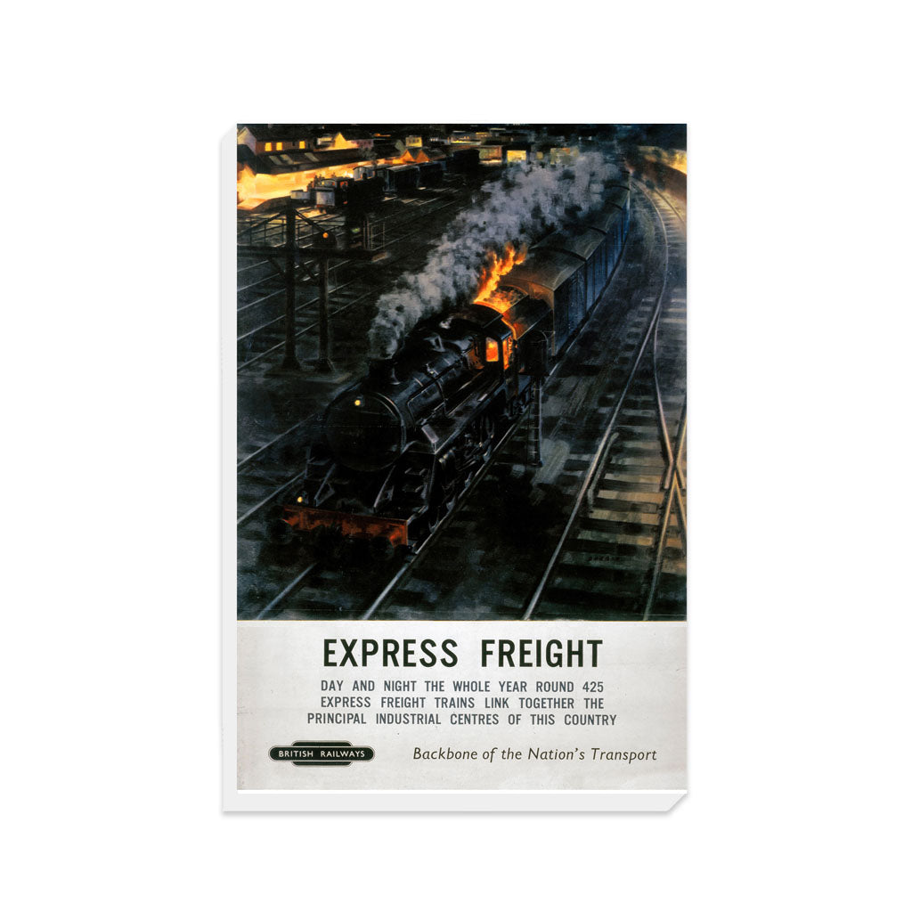 Express Freight - British Railways - Canvas
