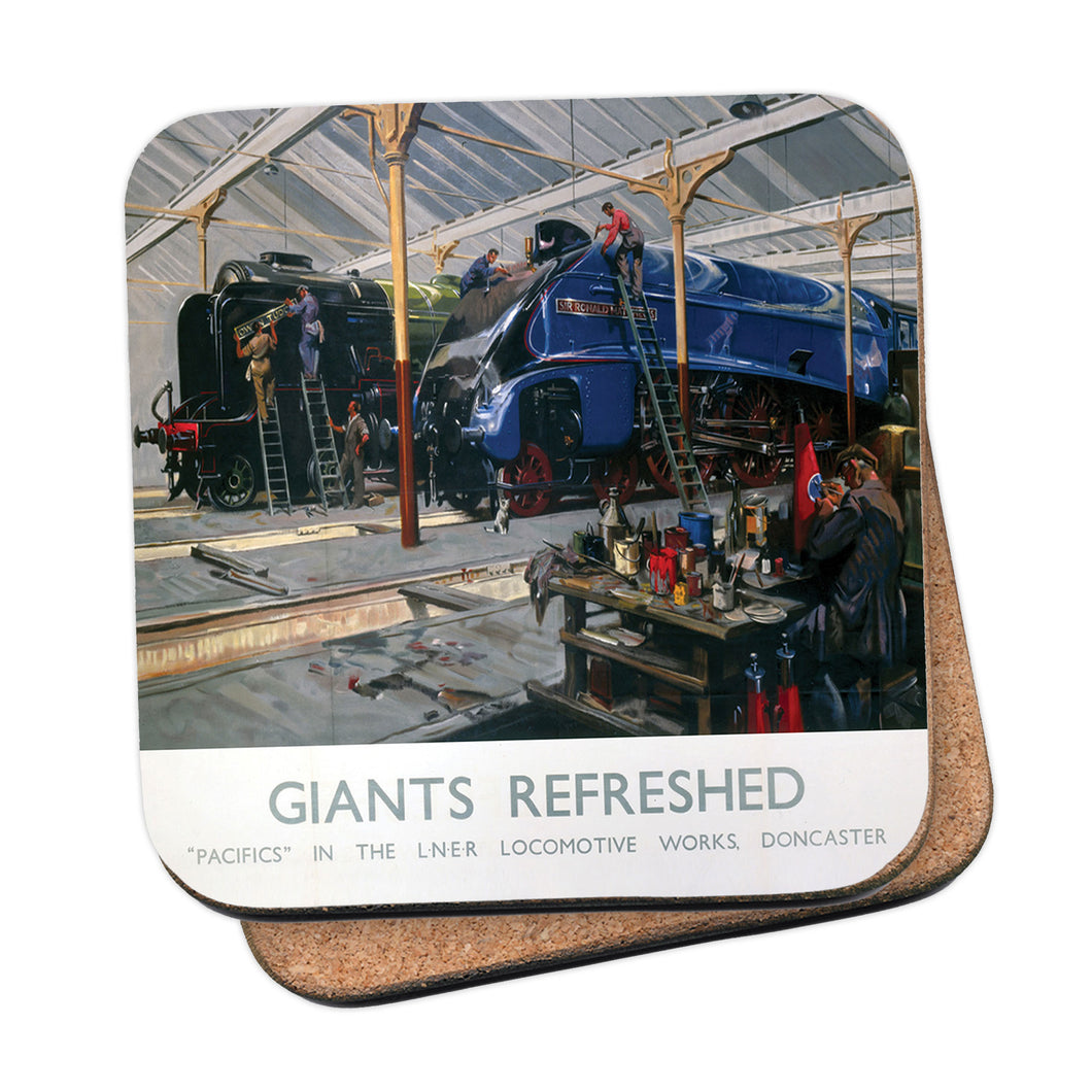 Giants Refreshed - Locomotive Works, Doncaster Coaster