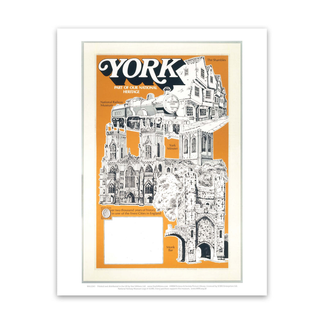 York, National Heritage Art Print