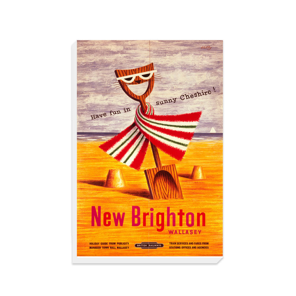 New Brighton Wallasey - Sunny Cheshire - Canvas