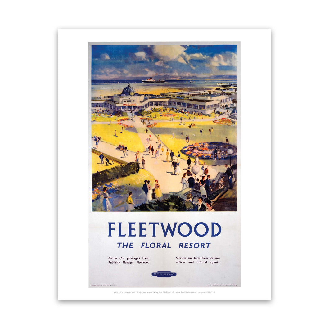 Fleetwood The Floral Resort Art Print