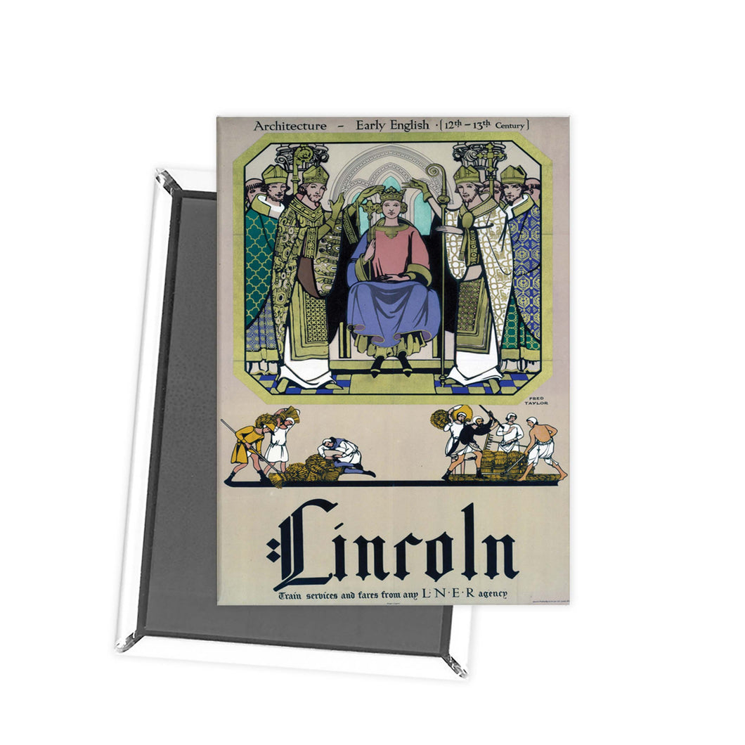 Lincoln LNER Fridge Magnet