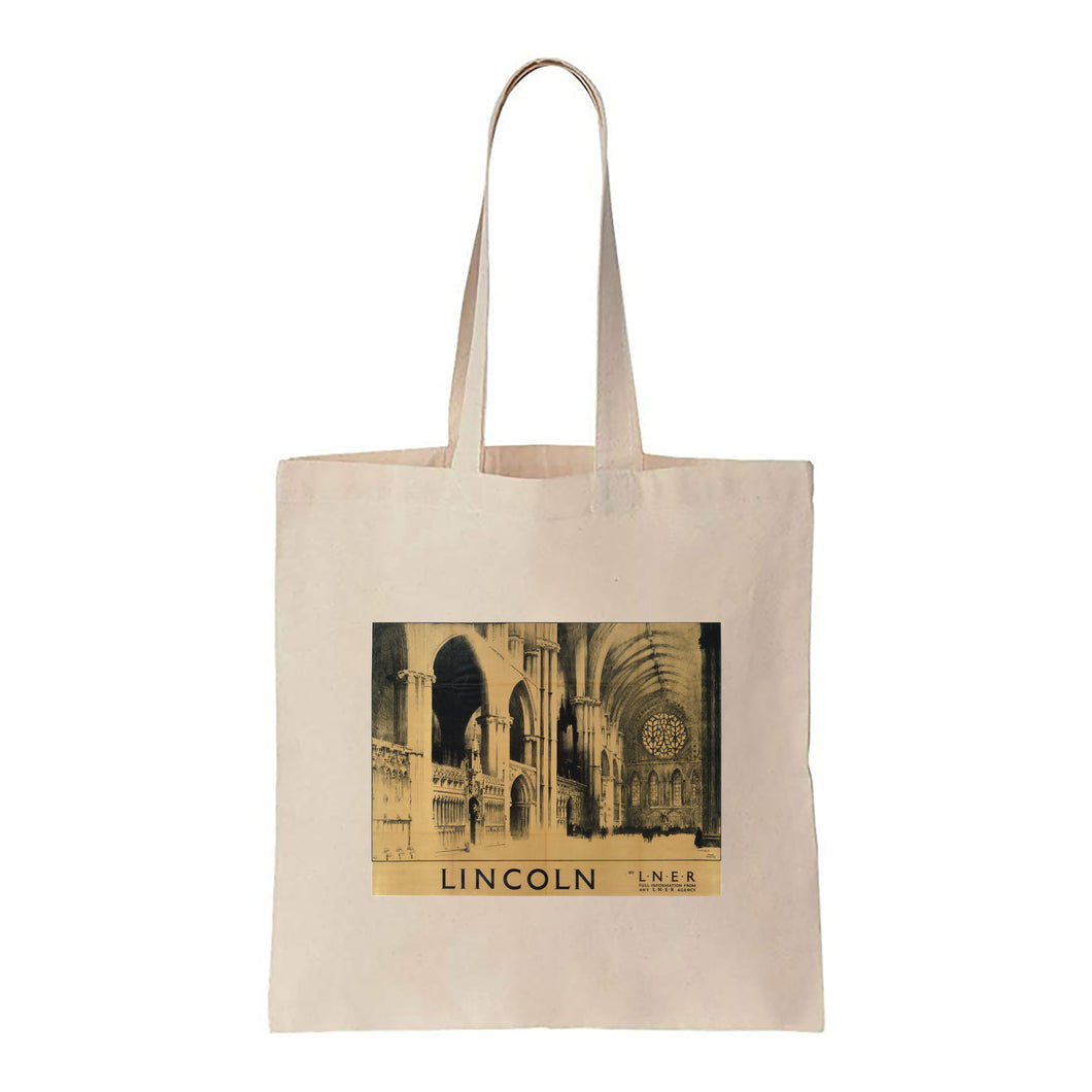 Lincoln by LNER - Canvas Tote Bag