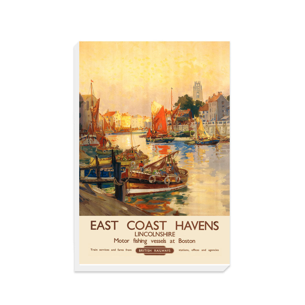 Lincolnshire East Coast Havens - Motor Fishing - Canvas
