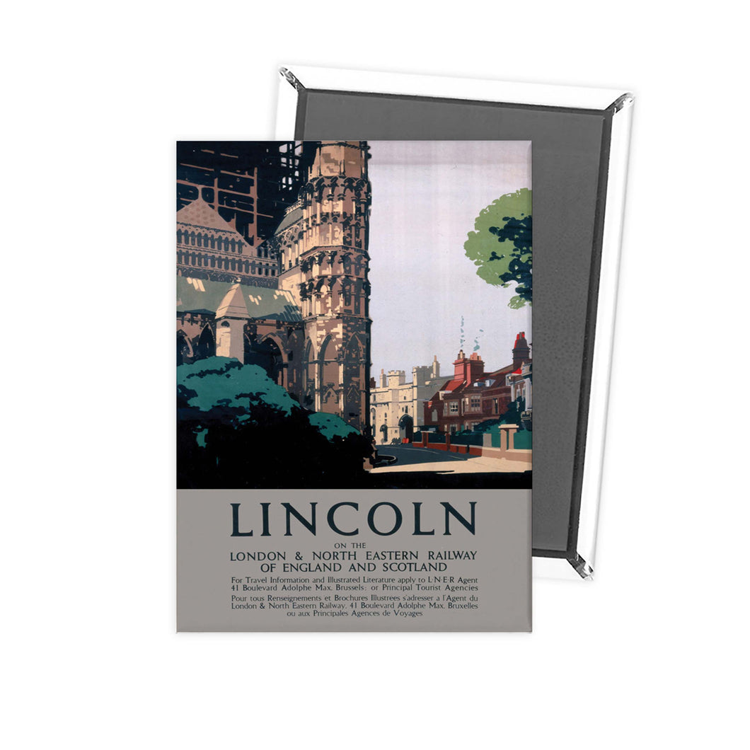 Lincoln LNER Fridge Magnet
