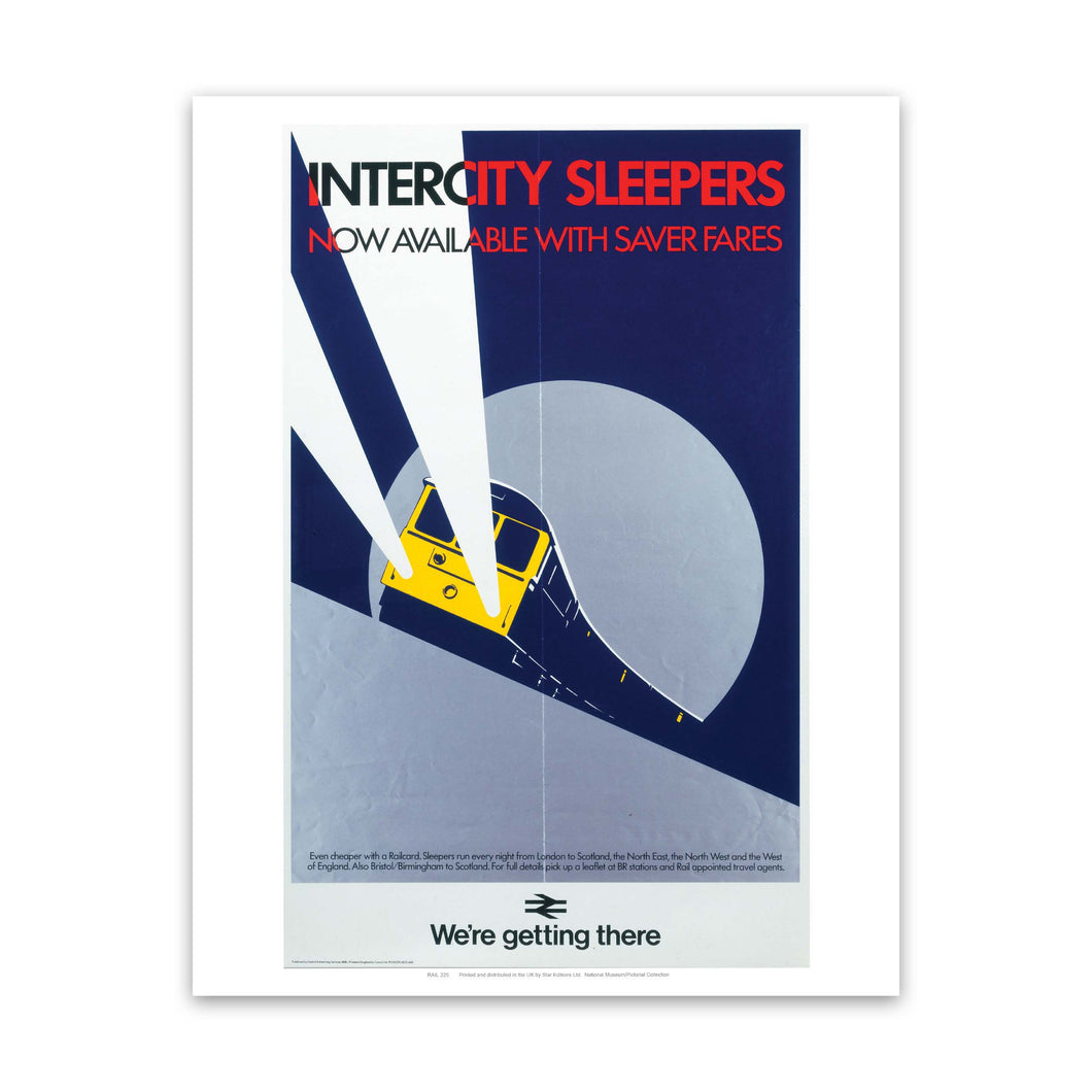 Intercity Sleepers Art Print