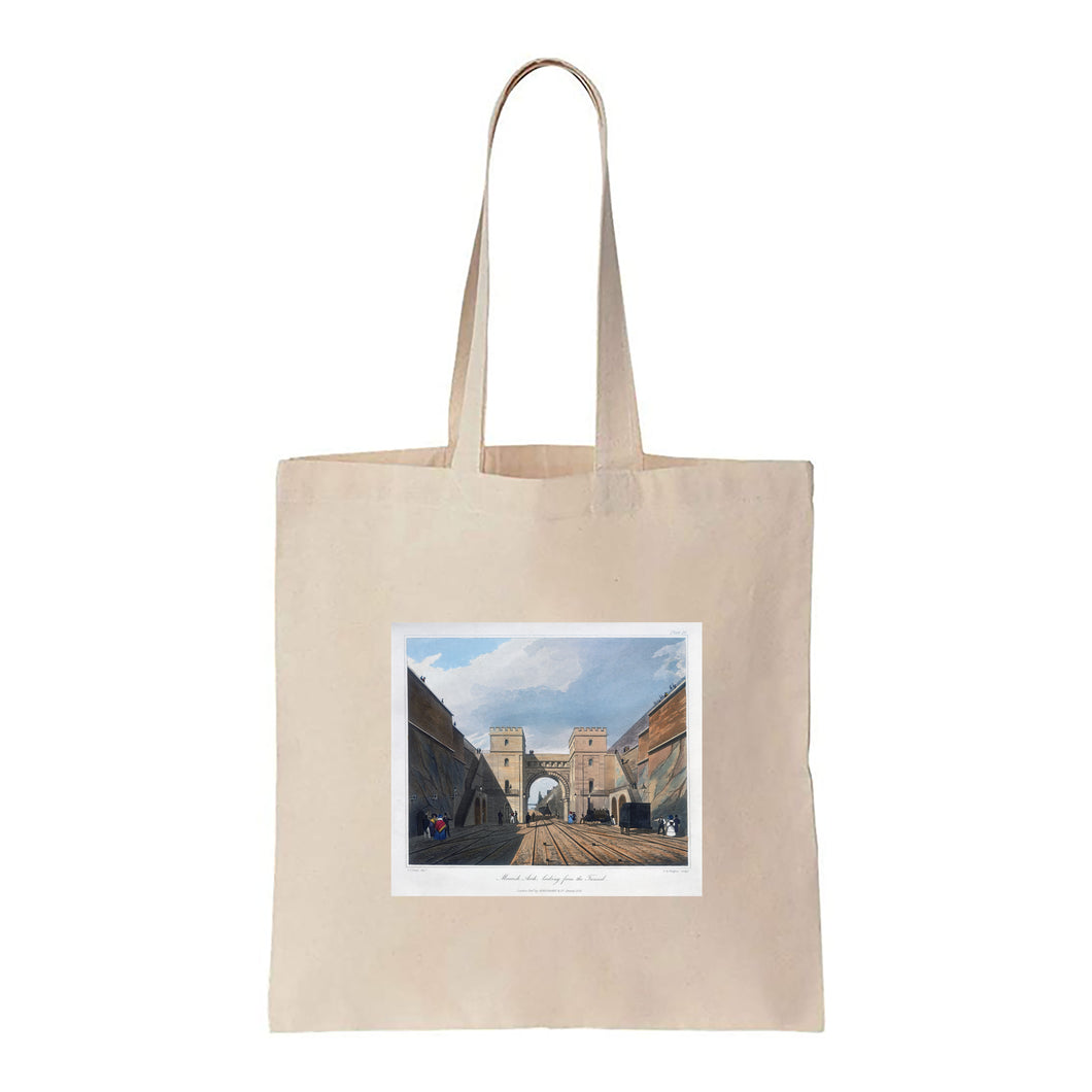 Moorish Arch, looking from the Tunnel - Canvas Tote Bag