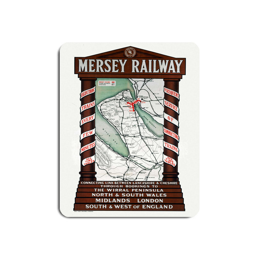Mersey Railway The Wirral Peninsula - Mouse Mat