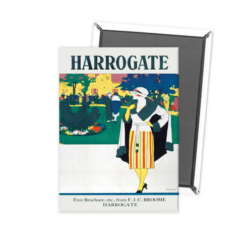 Harrogate Lady Fridge Magnet