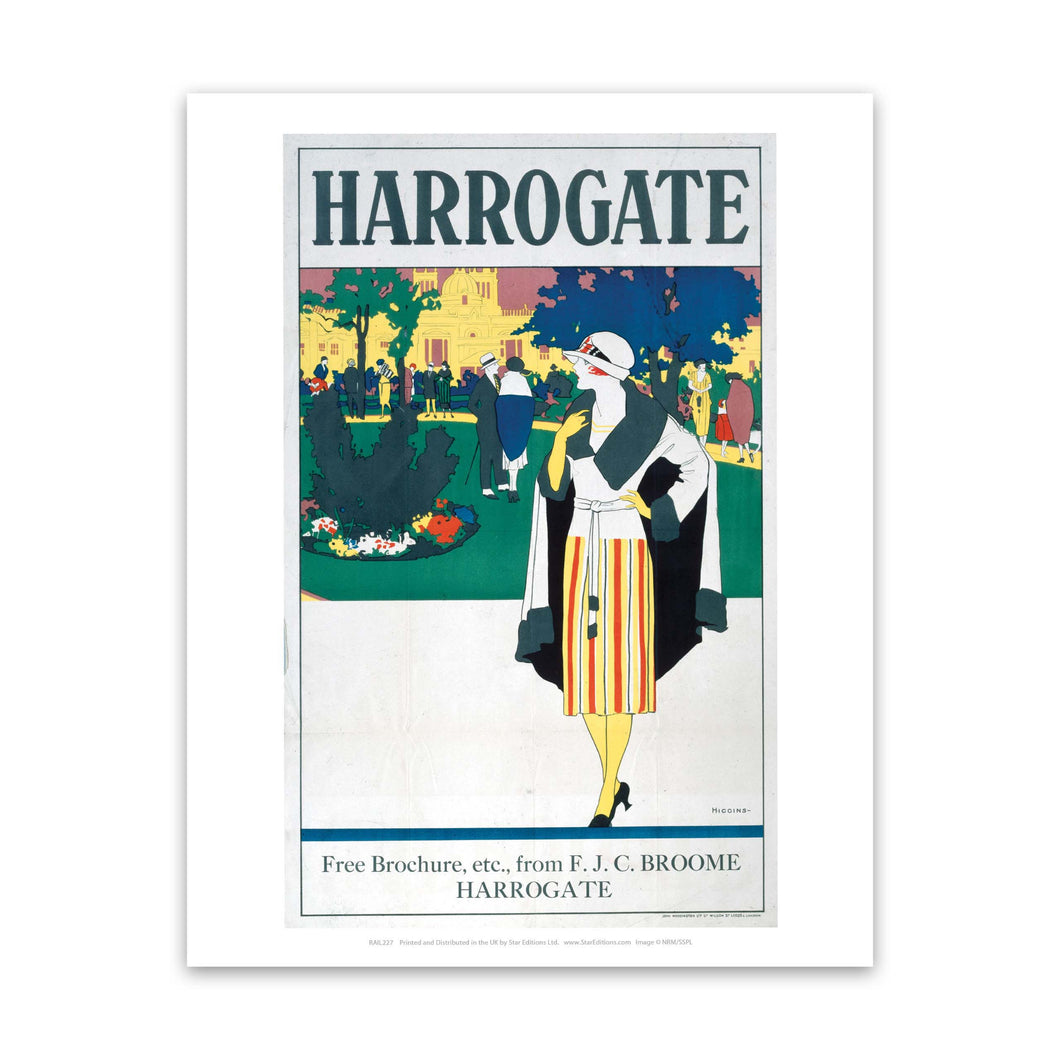 Harrogate Lady Art Print