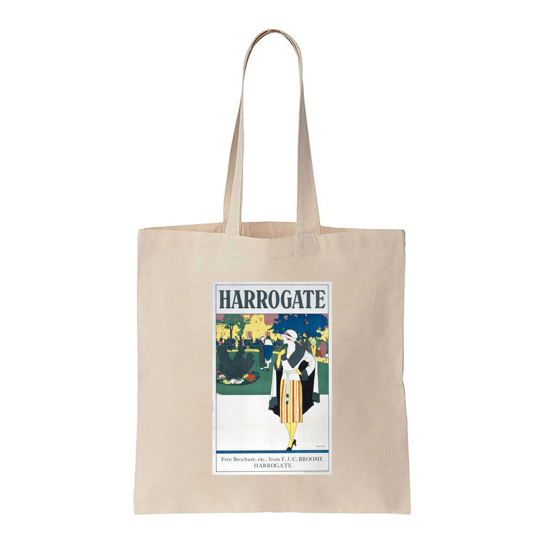 Harrogate Lady - Canvas Tote Bag