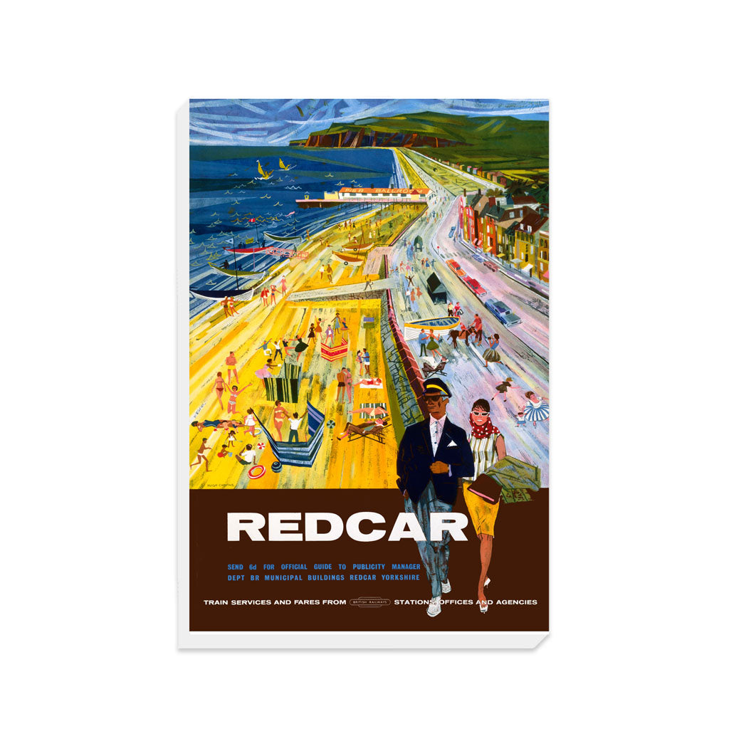 Redcar British Railways - Canvas – Railway Posters