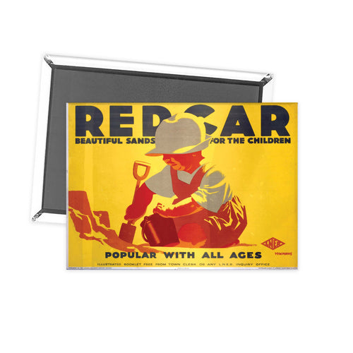 Redcar popular with all Ages - RAIL2284 Fridge Magnet