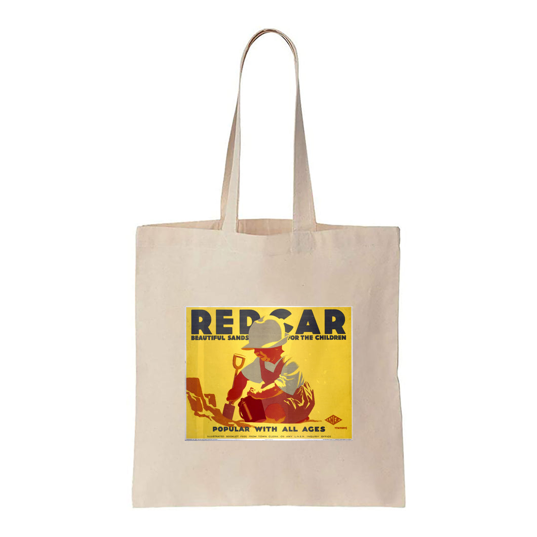 Redcar popular with all Ages - Canvas Tote Bag