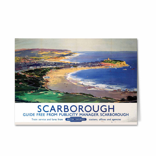 Scarborough British Railways Greeting Card