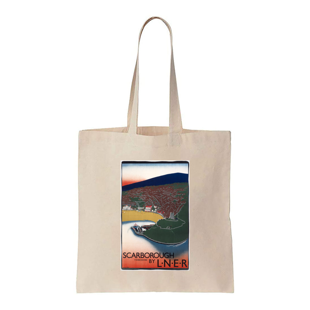 Scarborough Yorkshire by LNER - Canvas Tote Bag