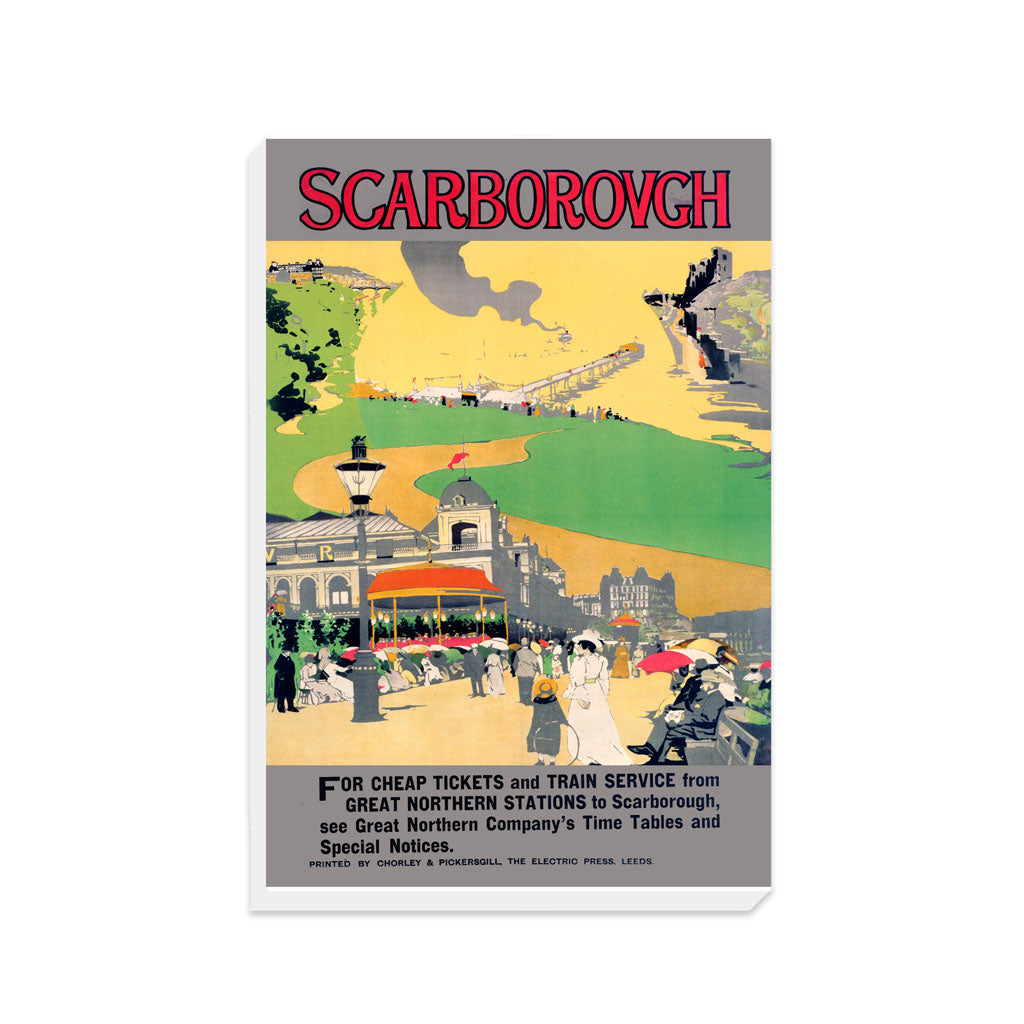 Scarborough British Railways - Canvas