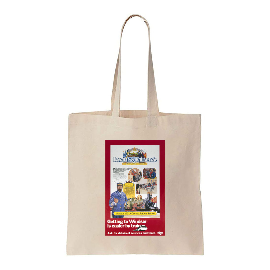 Royalty and Railways - Canvas Tote Bag