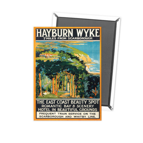 Hayburn Wyke, Scarborough Fridge Magnet