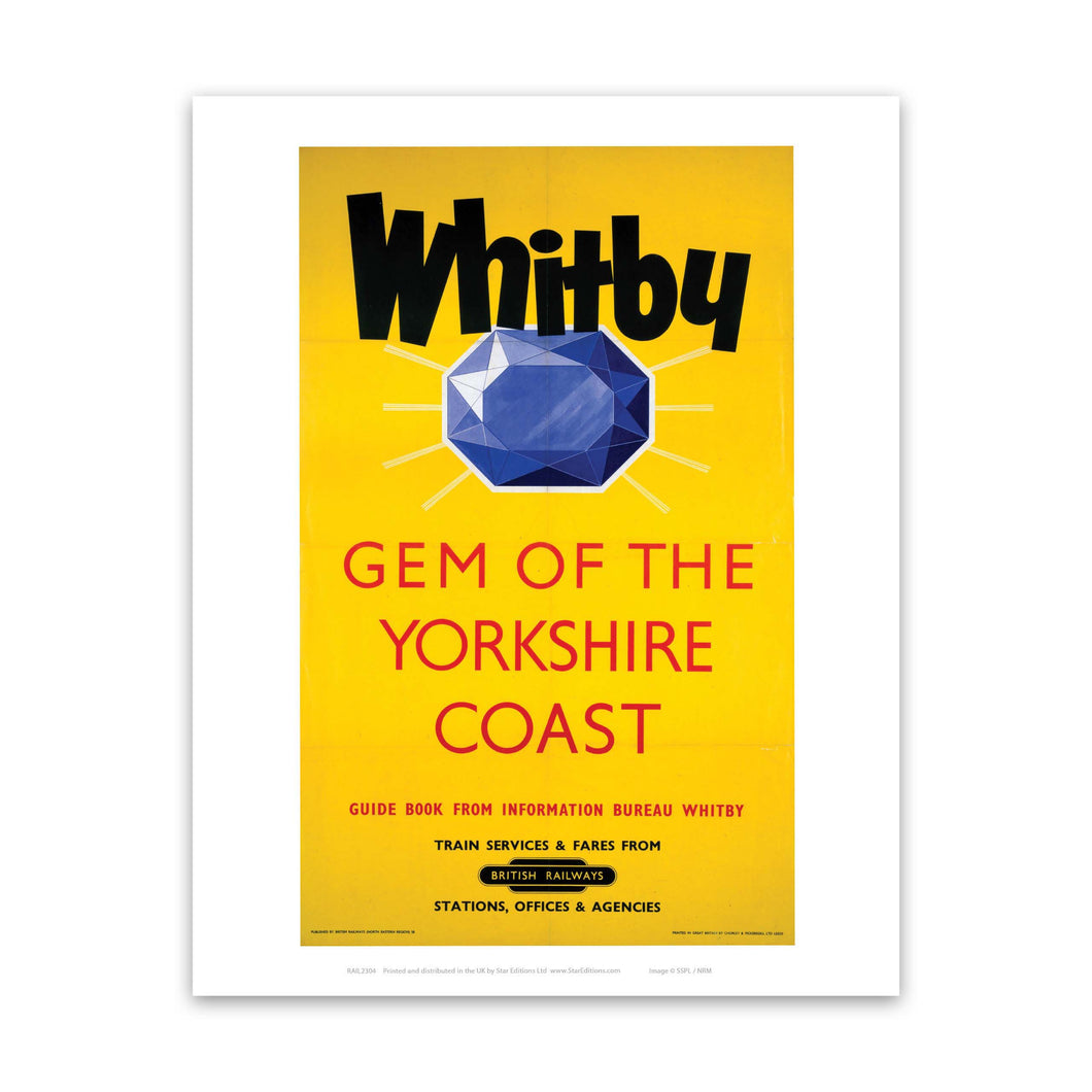Whitby Gem of the Yorkshire Coast Art Print