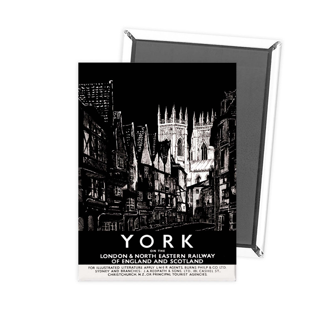 York on the LNER Fridge Magnet