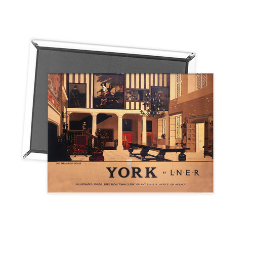 York The Treasurers House Fridge Magnet