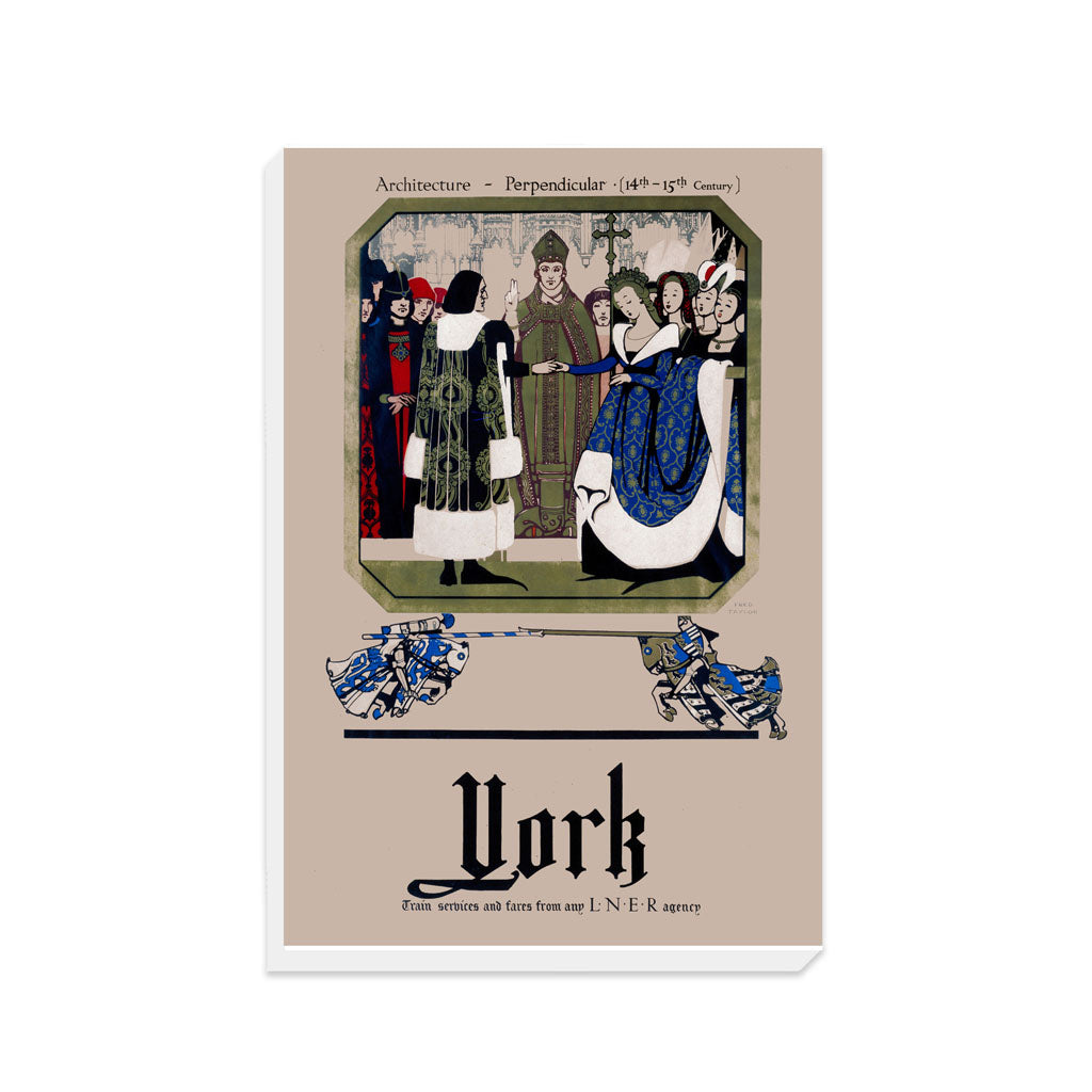 York, Architecture - Perpendicular - Canvas