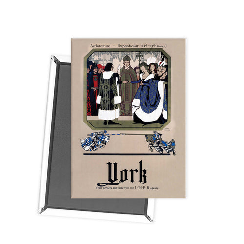 York by LNER Fridge Magnet