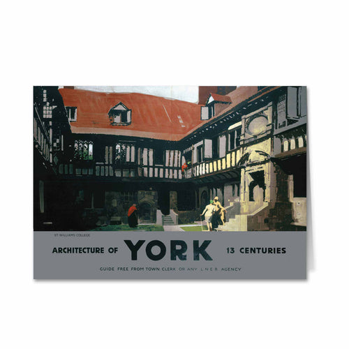 Architecture of York Greeting Card