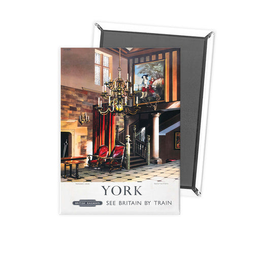 York The Treasurers House Fridge Magnet