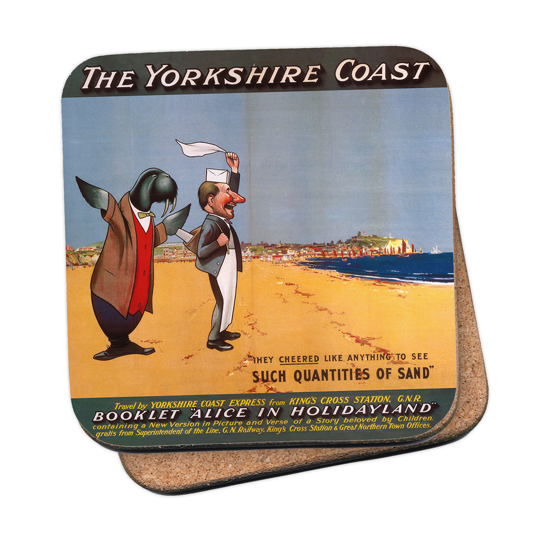 The Yorkshire Coast Coaster