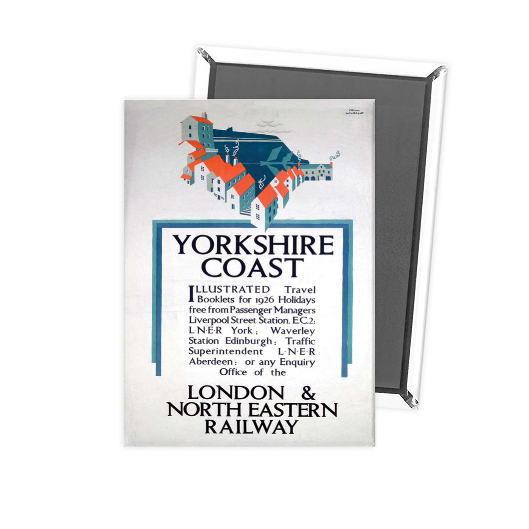 Yorkshire Coast LNER Fridge Magnet