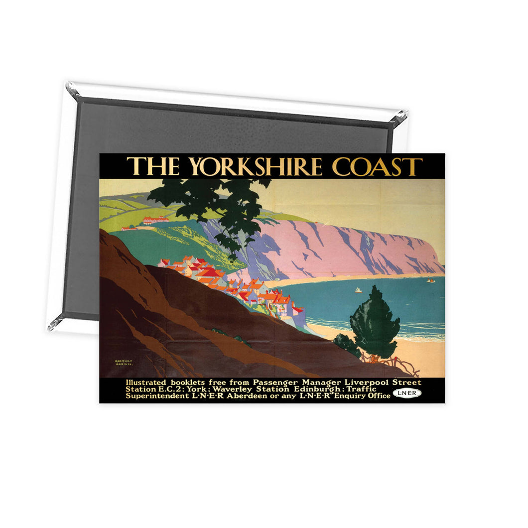 The Yorkshire Coast LNER Fridge Magnet