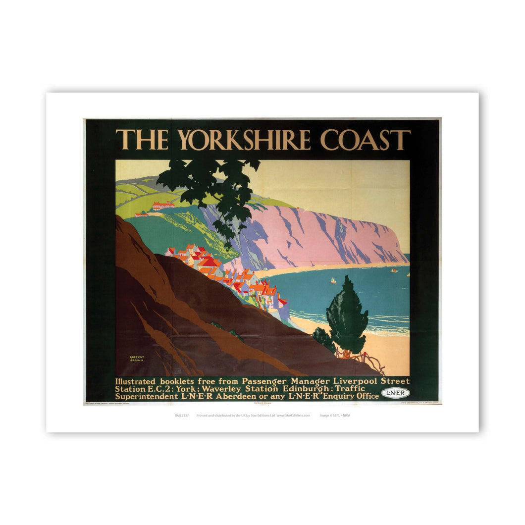 The Yorkshire Coast LNER Art Print