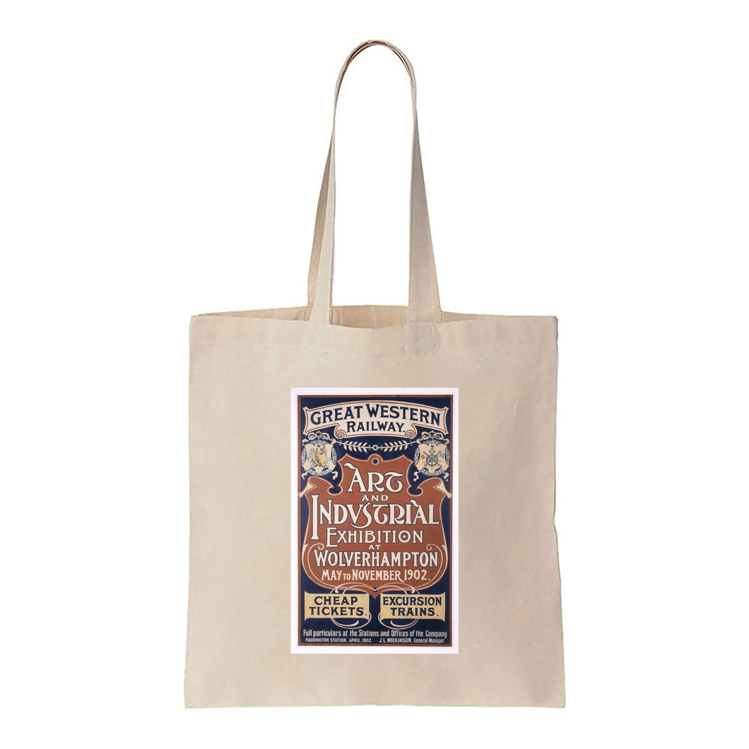 Art and Industrial Wolverhampton GWR - Canvas Tote Bag