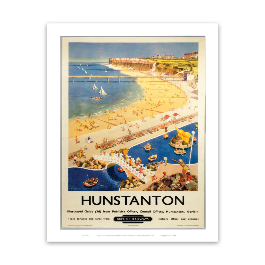 Hunstanton British Railways Art Print
