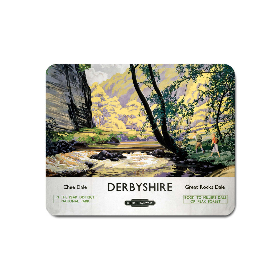 Derbyshire Chee Dale, Great Rocks Dale - Mouse Mat