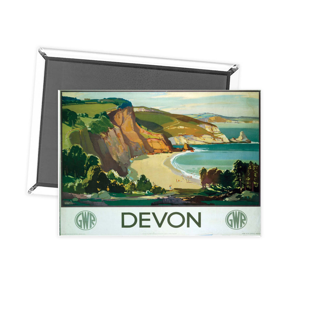 Devon GWR Fridge Magnet
