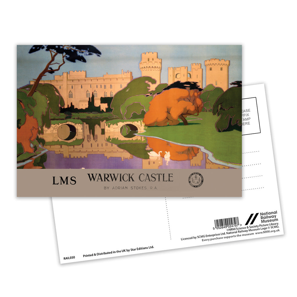 Warwick Castle Postcard Pack of 8
