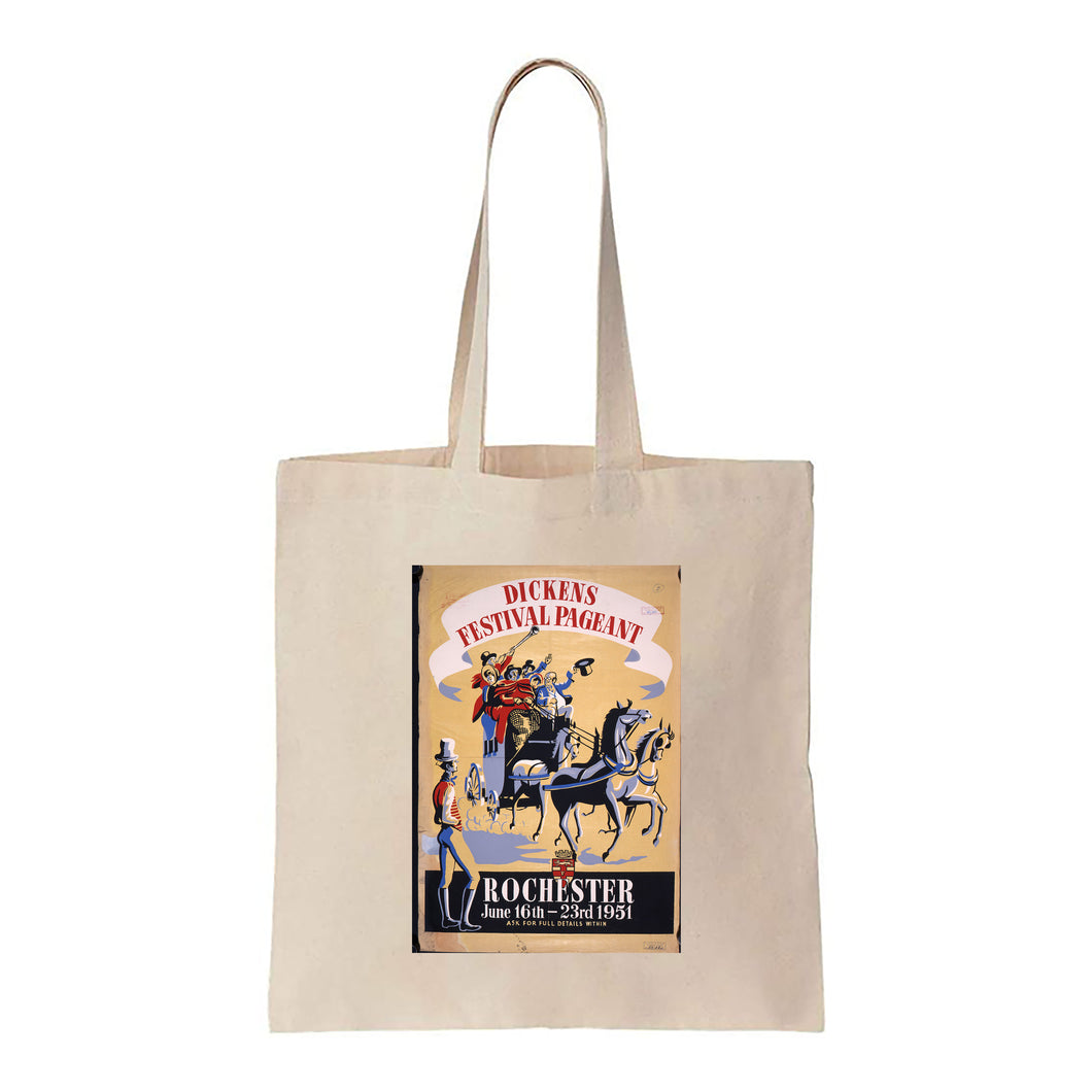 Dickens Festival, Rochester - Canvas Tote Bag